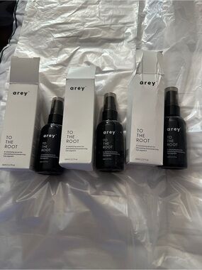 Arey To The Root Serum 2.2oz Lot of 3 Bottles Hair Care Made in USA
